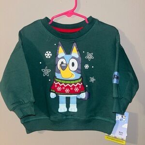 Bluey Crewneck Christmas Sweatshirt